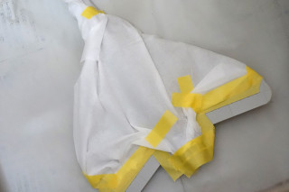 翼をマスキング