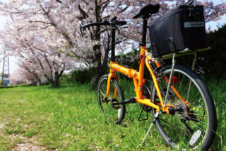 モンベルのシートバッグ。KHSの純正キャリアにぴったり。