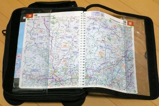 デグナー NB-49 : ツーリングマップルRに対応した見開き形のマップケース